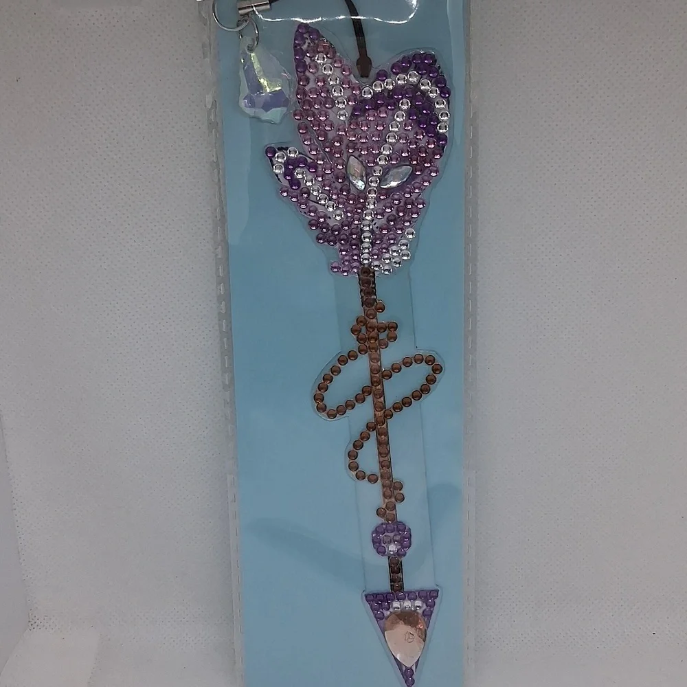 Handmade Rhinestone Bookmark - Picture 2 of 3